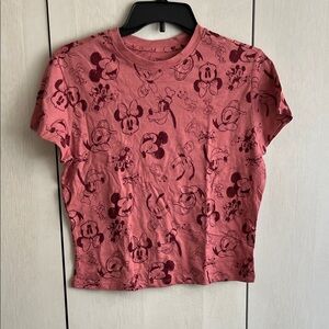 Disney Mickey and Friends Dusty Pink Tee